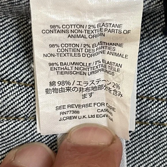 J. Crew Women's Ankle Length Distressed Raw Hem Medium Wash Jeans Size 29 - Picture 10 of 15